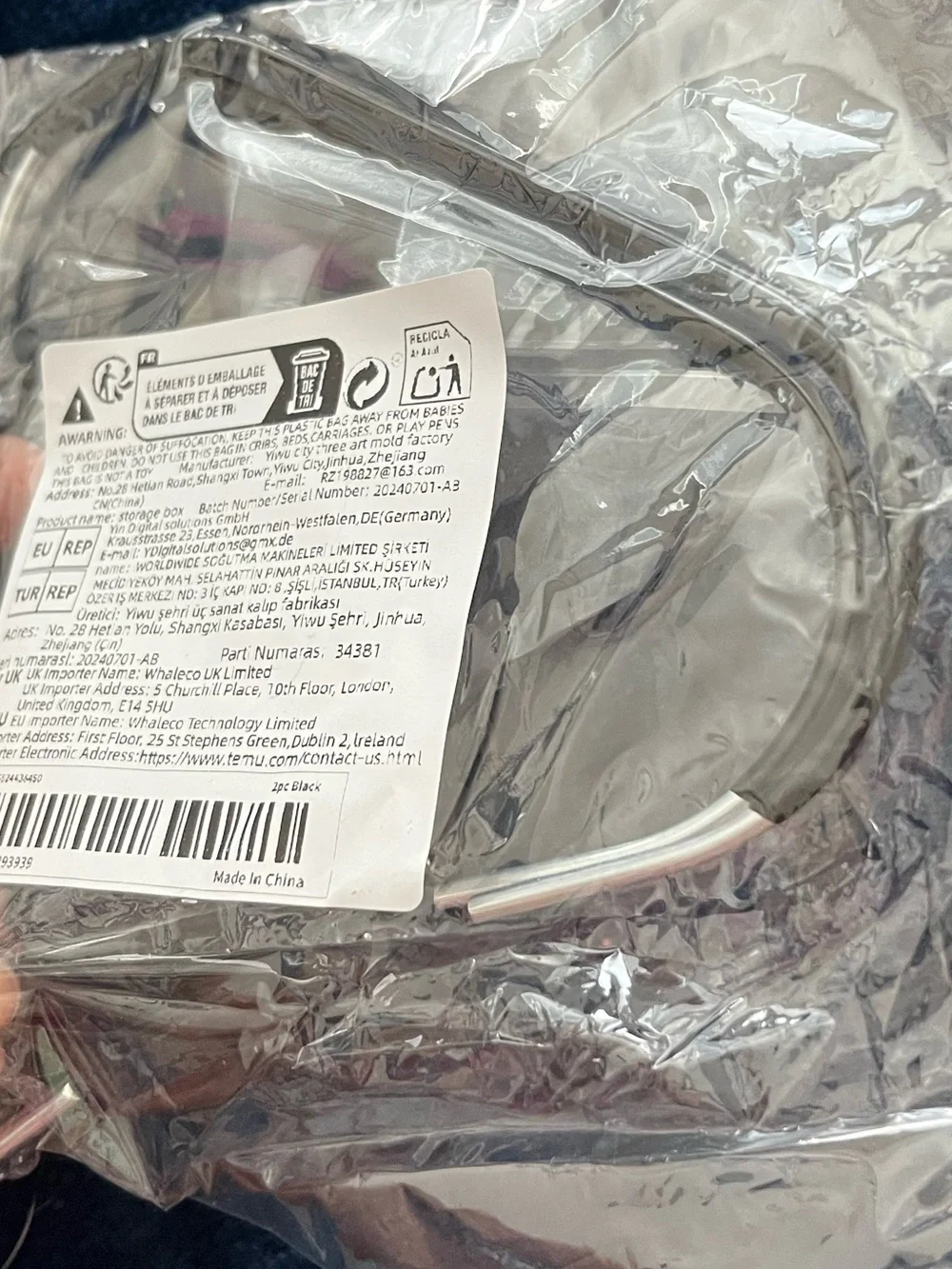 Brand new in bag multi use hanger